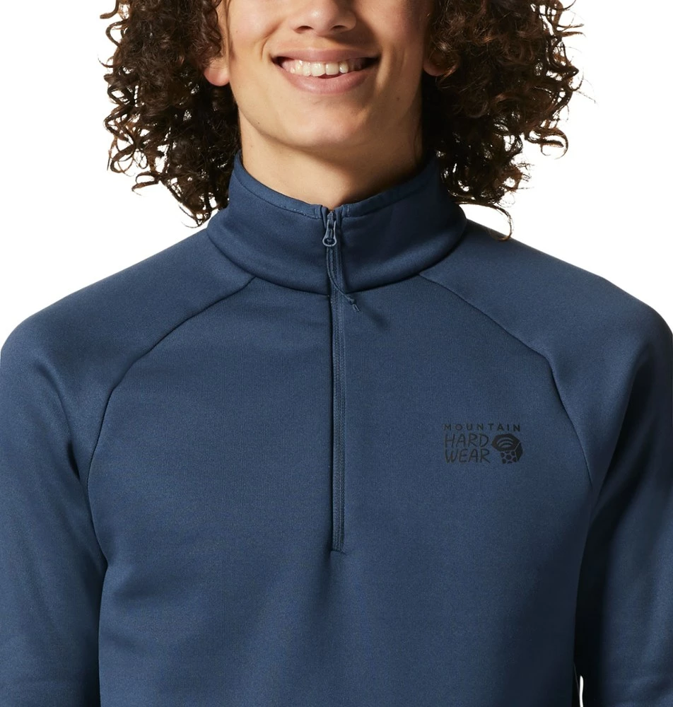 Mountain Hardwear Polartec Power Stretch Pro Quarter-Zip Top - Men's 6 Mountain Hardwear Polartec Power Stretch Pro Quarter-Zip Top - Men's - Image 4