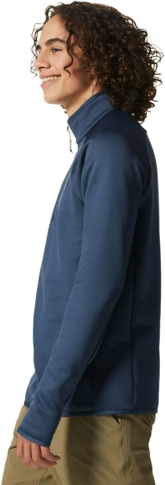 Mountain Hardwear Polartec Power Stretch Pro Quarter-Zip Top - Men's 5 Mountain Hardwear Polartec Power Stretch Pro Quarter-Zip Top - Men's - Image 3
