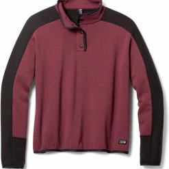 Mountain Hardwear Camplife Snap-Neck Pullover - Women's -Mountain Hardwear store 7b032de3 10ab 453a a17b 6696114b51f7