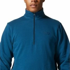 Mountain Hardwear MHW Logo Half-Zip Top - Men's -Mountain Hardwear store 834f2f46 e120 4834 8ee1 c8171dddf046