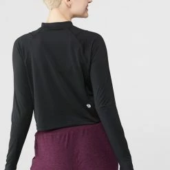 Mountain Hardwear Crater Lake Long Sleeve Crop Top - Women's -Mountain Hardwear store a5ef3e42 7591 40d2 b93d d19b000a9081