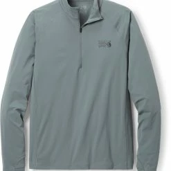 Mountain Hardwear Mountain Stretch Half-Zip Shirt - Men's -Mountain Hardwear store b7e6bb46 a410 40de bbbc 68569cf7dda1