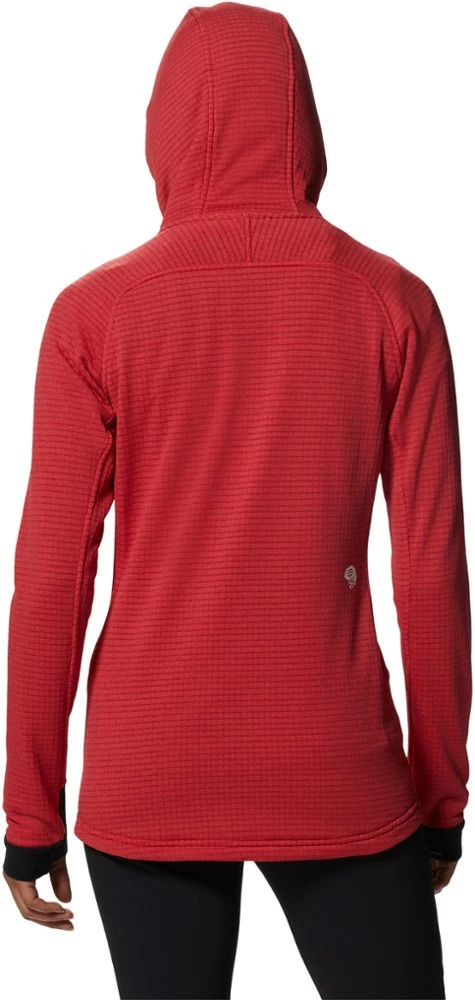 Mountain Hardwear Polartec Power Grid Full-Zip Hoodie - Women's 4 Mountain Hardwear Polartec Power Grid Full-Zip Hoodie - Women's - Image 2