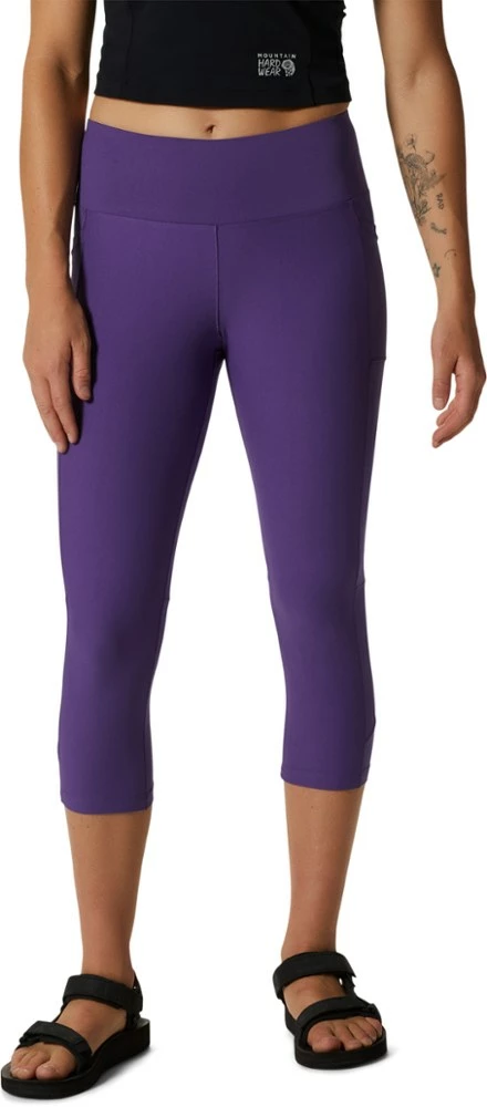 Mountain Hardwear Mountain Stretch Capri Tights - Women's 3 Mountain Hardwear Mountain Stretch Capri Tights - Women's