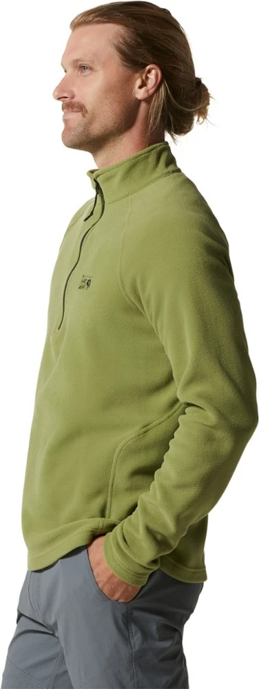 Mountain Hardwear Polartec Microfleece Quarter-Zip Top - Men's 5 Mountain Hardwear Polartec Microfleece Quarter-Zip Top - Men's - Image 3