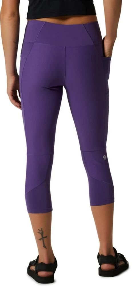 Mountain Hardwear Mountain Stretch Capri Tights - Women's 4 Mountain Hardwear Mountain Stretch Capri Tights - Women's - Image 2