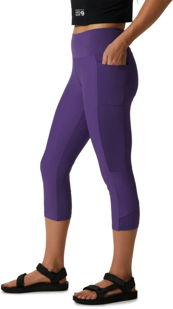 Mountain Hardwear Mountain Stretch Capri Tights - Women's 6 Mountain Hardwear Mountain Stretch Capri Tights - Women's - Image 4