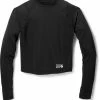 Mountain Hardwear Crater Lake Long Sleeve Crop Top - Women's -Mountain Hardwear store ee38f59c eb7e 4620 93e7 aa81f00dbd20