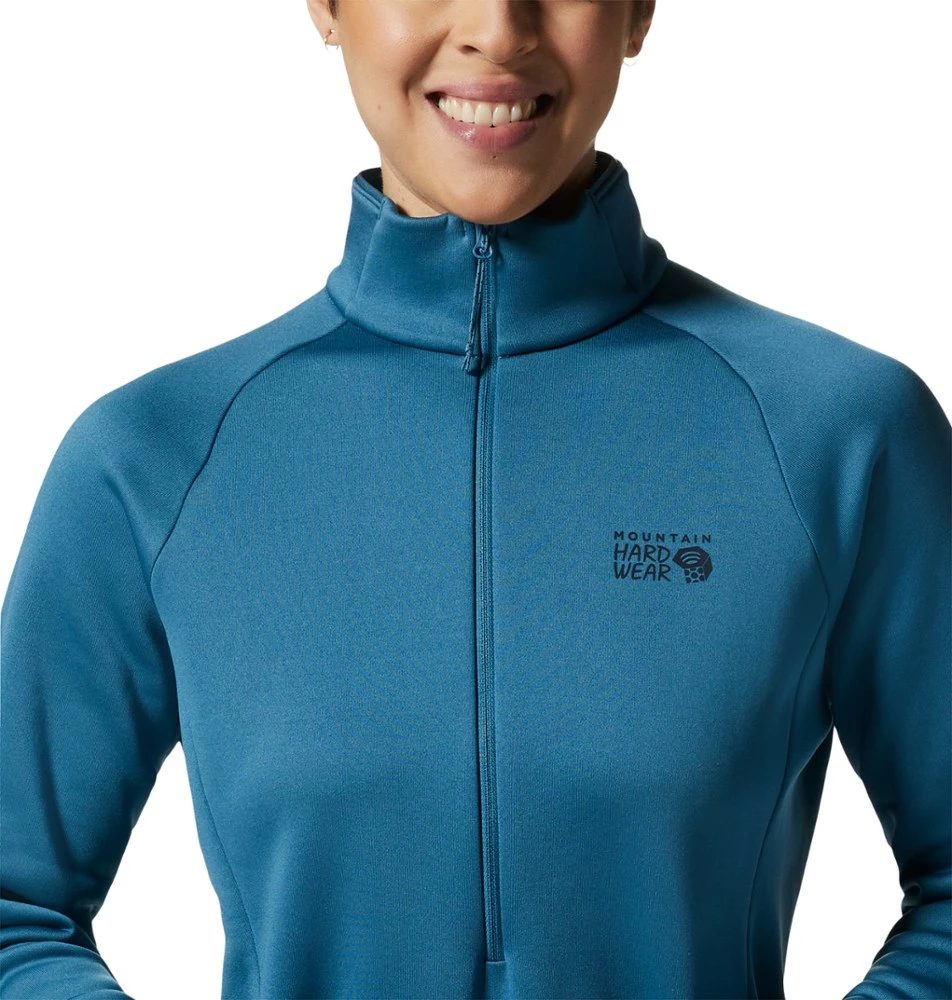 Mountain Hardwear Polartec Power Stretch Pro Quarter-Zip Top - Women's 6 Mountain Hardwear Polartec Power Stretch Pro Quarter-Zip Top - Women's - Image 4